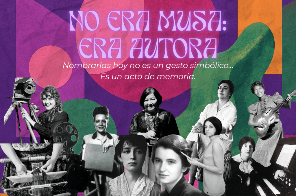 No era musa: era autora